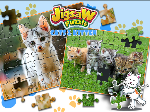 Jigsaw Puzzle Cats &amp; Kitten
